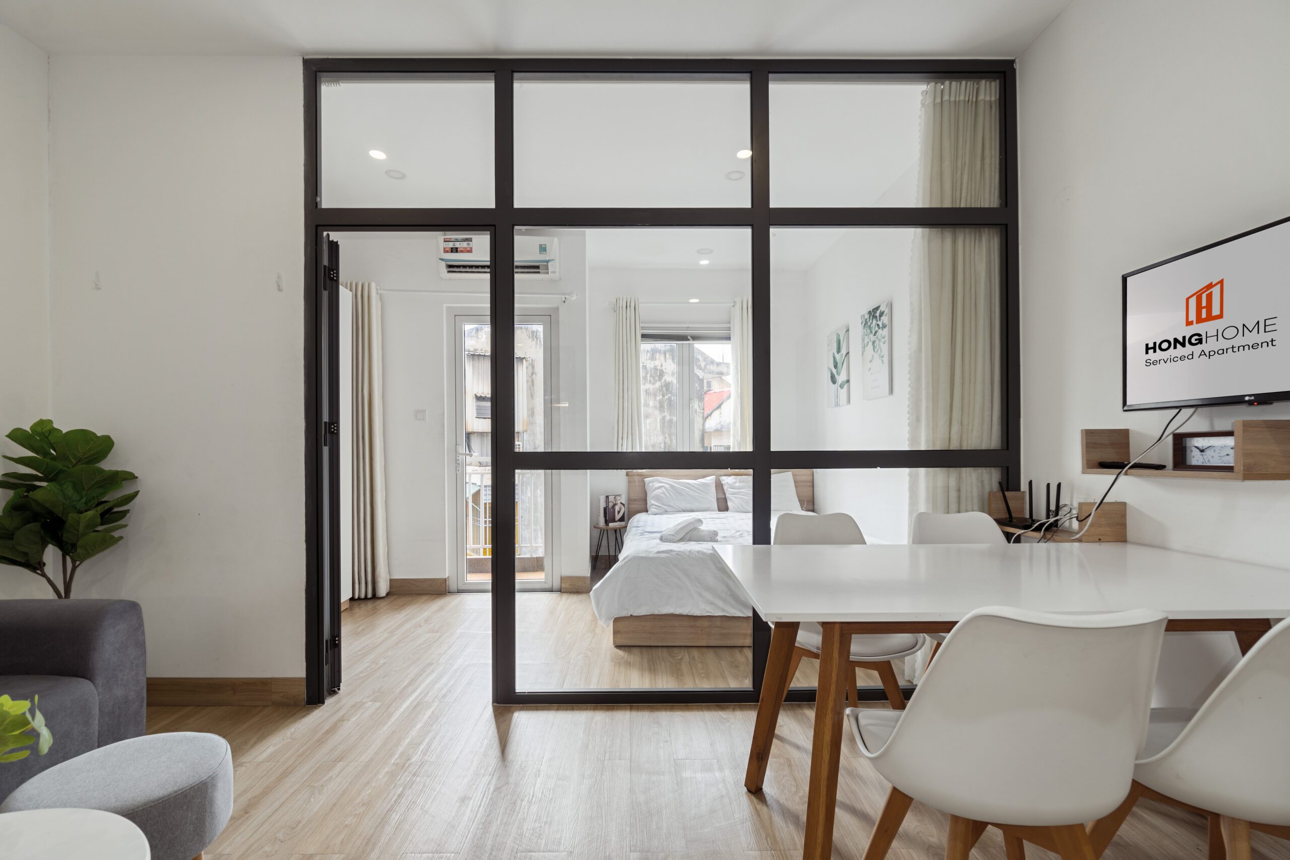 Dự án căn hộ cho thuê Hồng home 4 Chụp ảnh nội thất homestay sài gòn