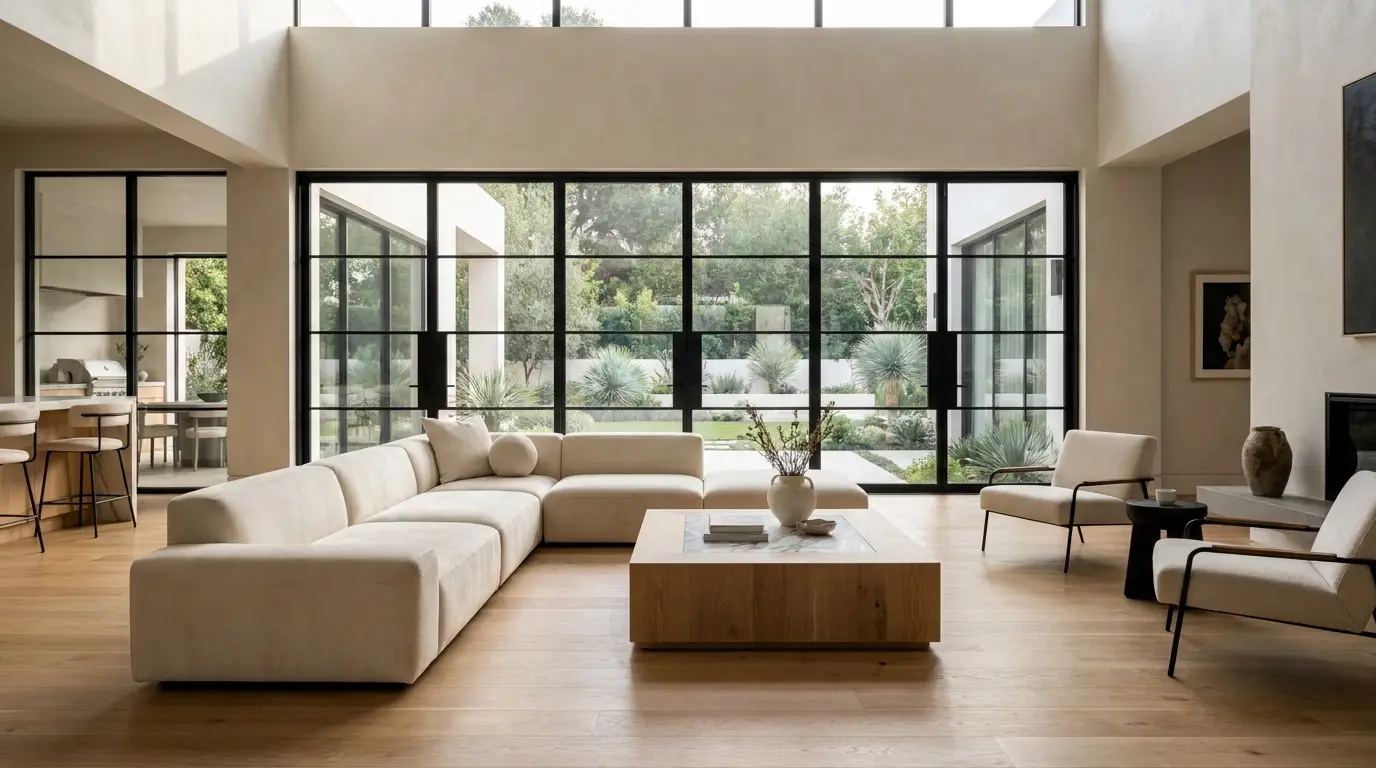 Sảnh lobby resort cao cấp ven biển Vũng Tàu - PES Studio
